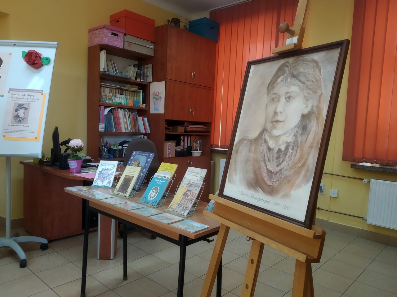 Klub Odkrywców z wizytą w Miejskiej Bibliotece Publicznej w Łukowie.